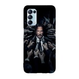 Husa compatibila cu Oppo Find X5 Pro model John Wick, Silicon, TPU, Viceversa, Transparent, Carcasa