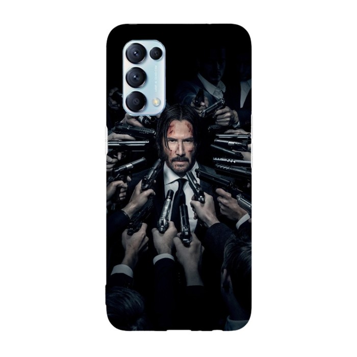 Husa compatibila cu Oppo Find X5 Lite model John Wick, Silicon, TPU, Viceversa
