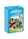 Playmobil Mother With Twin Stroller 5573