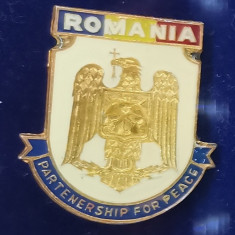 SV * Romania INSIGNA PARTENERIAT PENTRU PACE