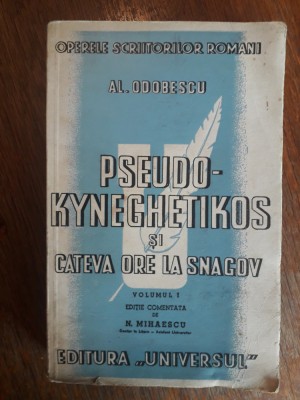Pseudo Kyneghetikos - Al. Odobescu 1943 / R3F foto