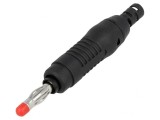 Mufă Banană 4mm 32A Neagră