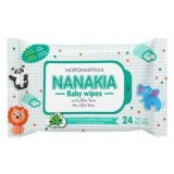 Servetele umede pentru bebelusi, 24 buc, cu aloe vera, hipoalergenice, CMCLASS