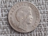 1/2 drahma 1834 A, argint