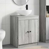 Cumpara ieftin Dulap pentru Chiuveta de Baie Sonoma gri 54 x 41 x 100 cm