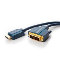 Cablu Profesional 1m HDMI - DVI 24+1 Ultra HD 4K 60Hz cupru AWG30