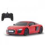 MASINA CU TELECOMANDA AUDI R8 ROSU CU SCARA 1 LA 24 SuperHeroes ToysZone, Rastar