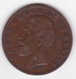 Monedă Rom&acirc;nia 5 bani 1882 Carol I