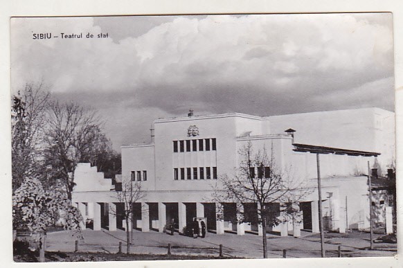 bnk cp Sibiu - Teatrul de stat - necirculata