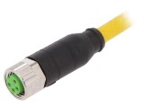 Cablu Conectare M8 4 Pini 1.5m 50VAC 4A PVC