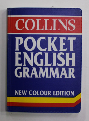 COLLINS POCKET ENGLISH GRAMMAR by RONALD G. HARDIE , 1992 foto