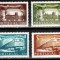 Portugalia 1956, Mi #850-853**, cai ferate, tren locomotiva, MNH, cota 120 &euro;!