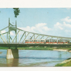 Carte Postala veche - Arad, Pod peste Mures, Circulata 1966