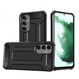 Cumpara ieftin Husa Samsung Galaxy A54 Antisoc Negru Hybrid Armor, Techsuit