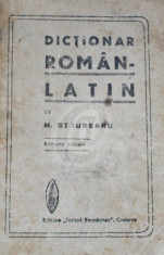 Dictionar roman - latin (Editie Princeps) foto