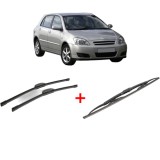 Cumpara ieftin Set 3 stergatoare TOYOTA COROLLA (_E12_) 2001 - 2007, pentru parbriz si luneta, Bosch Twin