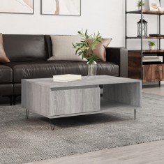 vidaXL Masă de cafea, gri sonoma, 90x60x35 cm, lemn compozit 827066