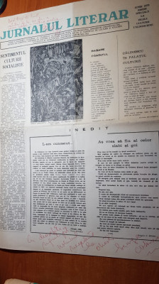 jurnalul literar iunie 1978-editie speciala despre george calinescu foto
