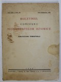 BULETINUL COMISIUNII MONUMENTELOR ISTORICE , PUBLICATIE TRIMESTRIALA , ANUL XIX , FASCICOLA 49 , IULIE-SEPTEMBRIE , 1926