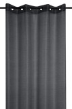 Perdea Linwood 140X260 Cm, Culoare Negru, 100% Poliester