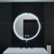 Oglinda LED Rotunda, 60cm, Sfera Touch, Sistem Dezaburire, Dimabila ModernLight Concept