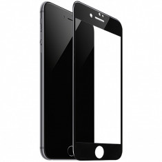 Folie Protectie Ecran HOCO Flash pentru Apple iPhone 7 / Apple iPhone 8, Sticla securizata, Full Face, Edge Glue, HD G1, Neagra