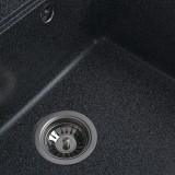 Chiuveta din compozit de granit pentru bucatarie ELEFANT PREMIUM 5852 VESTA Grafit