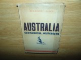 Cumpara ieftin AUSTRALIA CONTINENTUL MISTERELOR -ION D.ROSCA -P.COTET ANUL 1936