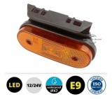 Led Lampi de marcaj Remorca Caravana Galben E9 ISO 9001 12v 24v