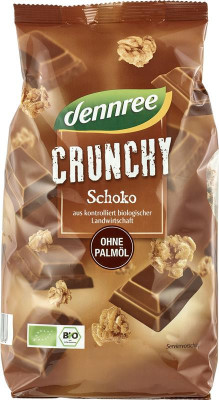 Cereale Crunchy cu Ciocolata Bio 750 grame Dennree foto