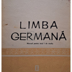 Mateescu Carmen (red.) - Limba germana - Manual pentru anul I de studiu (editia 1989)