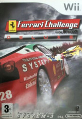 Joc Nintendo Wii Ferrari Challenge Trofeo Pirelli Deluxe foto