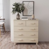 VidaXL Servantă &bdquo;HAMAR&rdquo;, maro miere, 79x40x80 cm, lemn masiv de pin