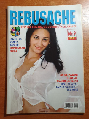 revista rebusache septembrie 2005 foto