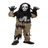 Costum de Halloween Jovicos pentru băieți, cu schelet