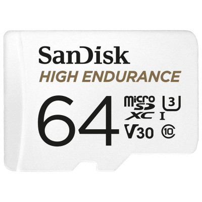 Micro secure digital card sandisk 64gb clasa 10 reading speed: 100mb/s foto