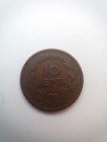 Moneda 10 Lepta 1869 Grecia