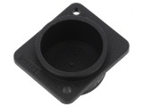 Capac protecție șurub cap plat negru, CLIFF