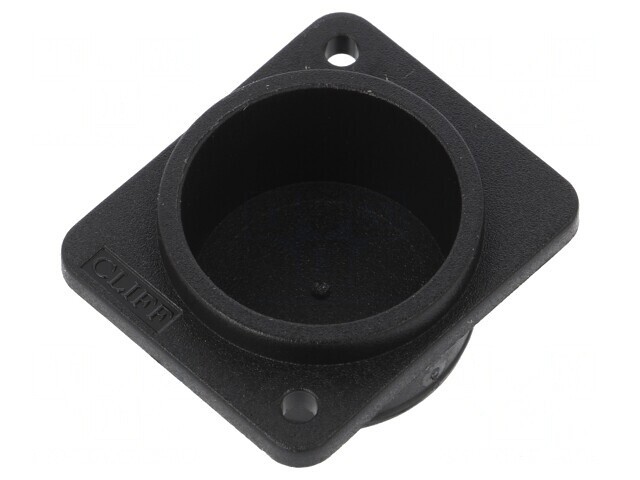 Capac protecție șurub cap plat negru