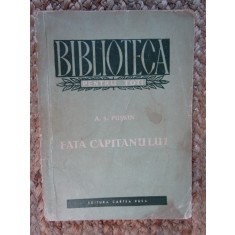 A. S. Puskin - Fata capitanului (Editia: 1955)