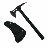 Topor Survivor DEPOX&reg;, Sting Fall, otel inoxidabil, negru, 39 cm, teaca inclusa