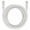 PATCH CORD UTP SPACER Cat6, cupru-aluminiu, 5 m, alb, AWG26