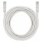 PATCH CORD UTP SPACER Cat6, cupru-aluminiu, 5 m, alb, AWG26