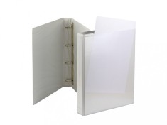 Caiet mecanic A4 cu buzunar 40 mm 4 inele