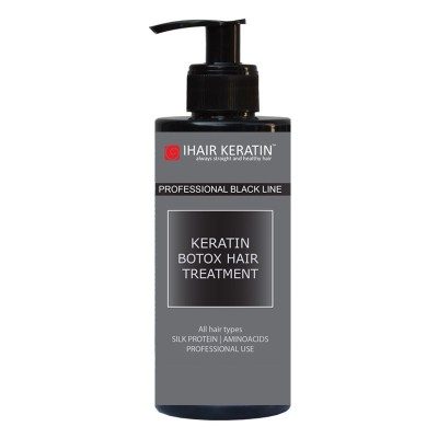 Tratament Btox cu Keratina Black Line Ihair Keratin 300ml foto
