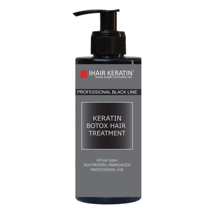 Tratament Btox cu Keratina Black Line Ihair Keratin 300ml