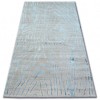 Covor acril Manyas 1703 gri si albastru, 80x150 cm, Dreptunghi, Lana