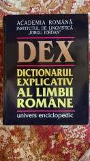 DICTIONARUL EXPLICATIV AL LIMBII ROMANE..IORGU IORDAN.ED,UNIVERS ENCICLOPEDIC foto