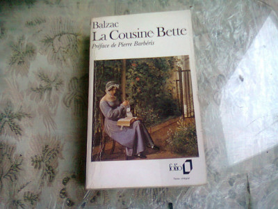 LA COUSINE BETTE - BALZAC (CARTE IN LIMBA FRANCEZA) foto