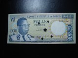 CONGO 1000 FRANCI 1964 UNC ANULATA